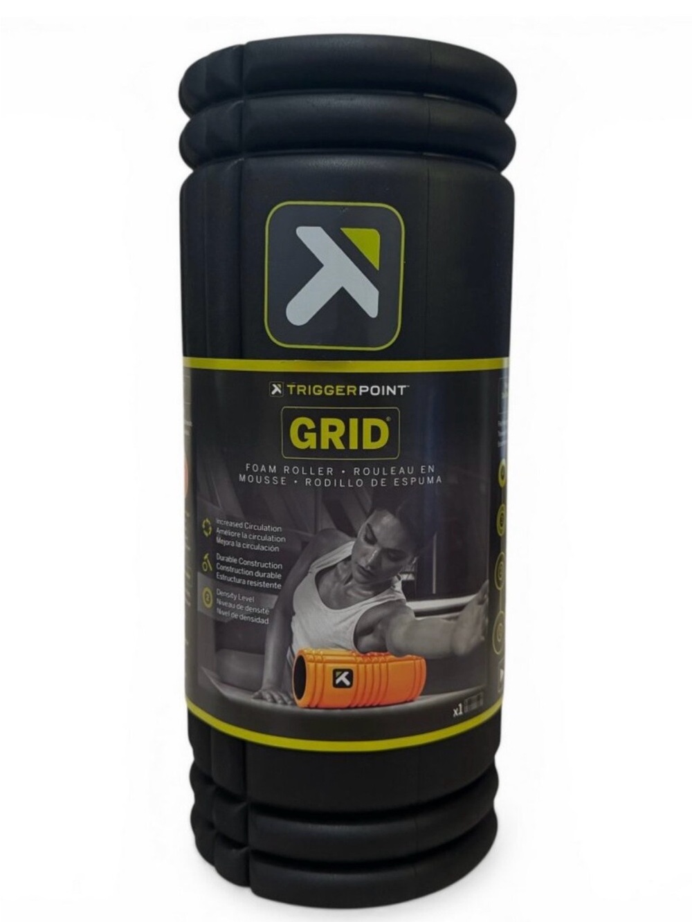 GRID Foam Roller - Black